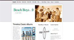 Desktop Screenshot of beachboys.fr